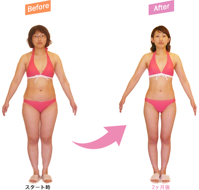 ビフォーアフター正面