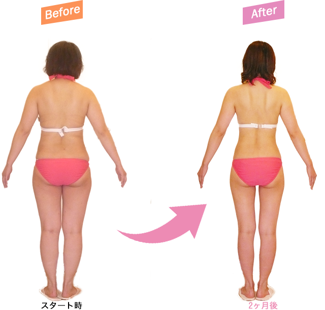 ビフォーアフター後面