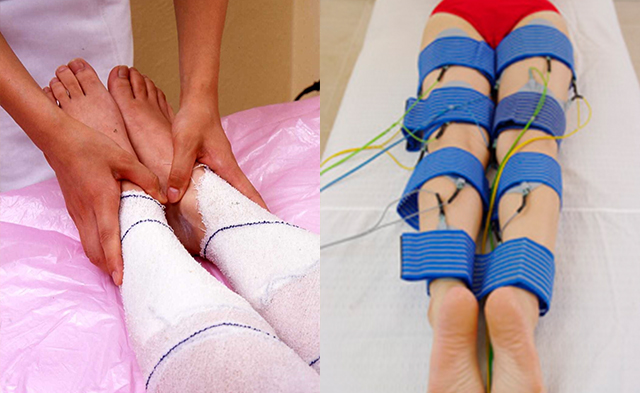 タラソテラピートリートメント or 中周波・低周波で引き締め